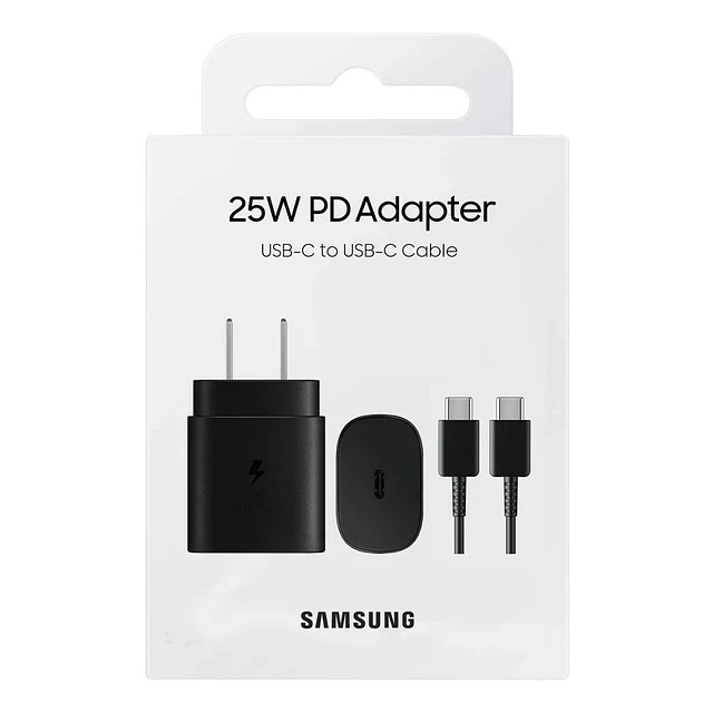 Cargador Samsung Certificado 25W Completo